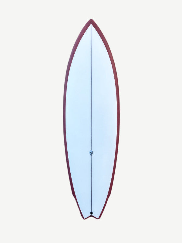 Lane Splitter Swallow 5'11" x 20 1/8" X 2 3/4" - 35.44L, Swallow, 2x FCS 2 Fin Boxes, PU - ID:935678