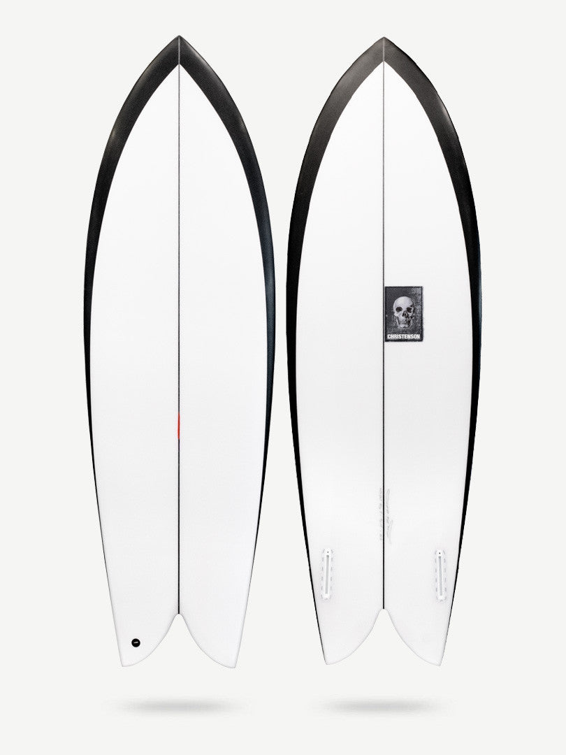 Fish 5'8" x 21" X 2 1/2" - 35.04L, Fish, 2x Futures Fin Boxes, PU - ID:1109000