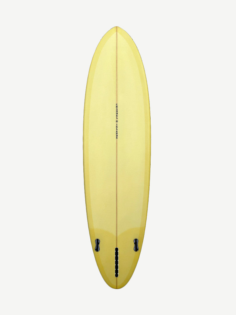 CI Mid - Tinted 7'10" x 22" X 3" - 57.10L, Round, 3x Single + 2 Boxes FCS 2 Fin Boxes, PU - ID:890104