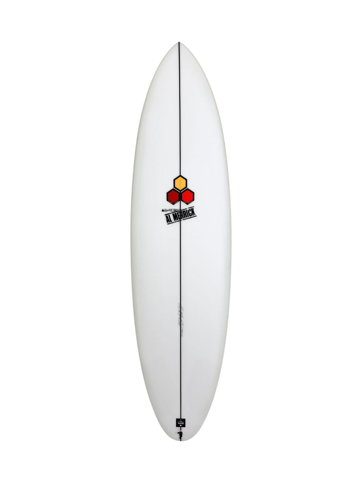 M23 6'6" x 20 1/2" X 2 11/16" - 39.40L, Round, 3x FCS 2 Fin Boxes, PU - ID:1177525