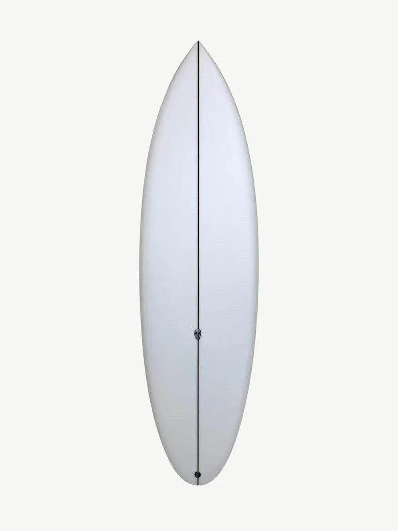 Cafe Racer 6'1" x 20 1/8" X 2 11/16" - 35.30L, Round, 5x Futures Fin Boxes, PU - ID:1043122