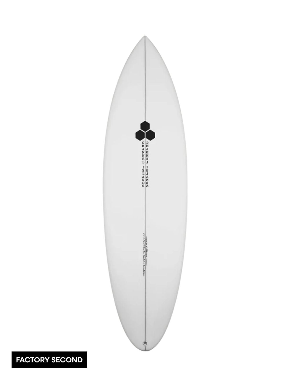 Twin Pin - Clear 6'1" x 19 7/8" X 2 11/16" - 35.30L, Round Pin, 2x FCS 2 Fin Boxes, PU - ID:996392