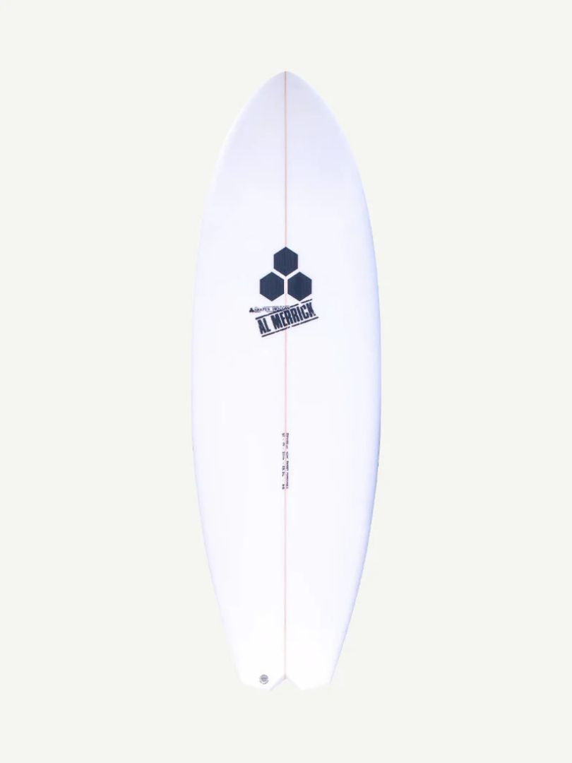 Bobby Quad 5'7" x 20" X 2 9/16" - 32.30L, Split Square, 4x FCS 2 Fin Boxes, PU - ID:1113651