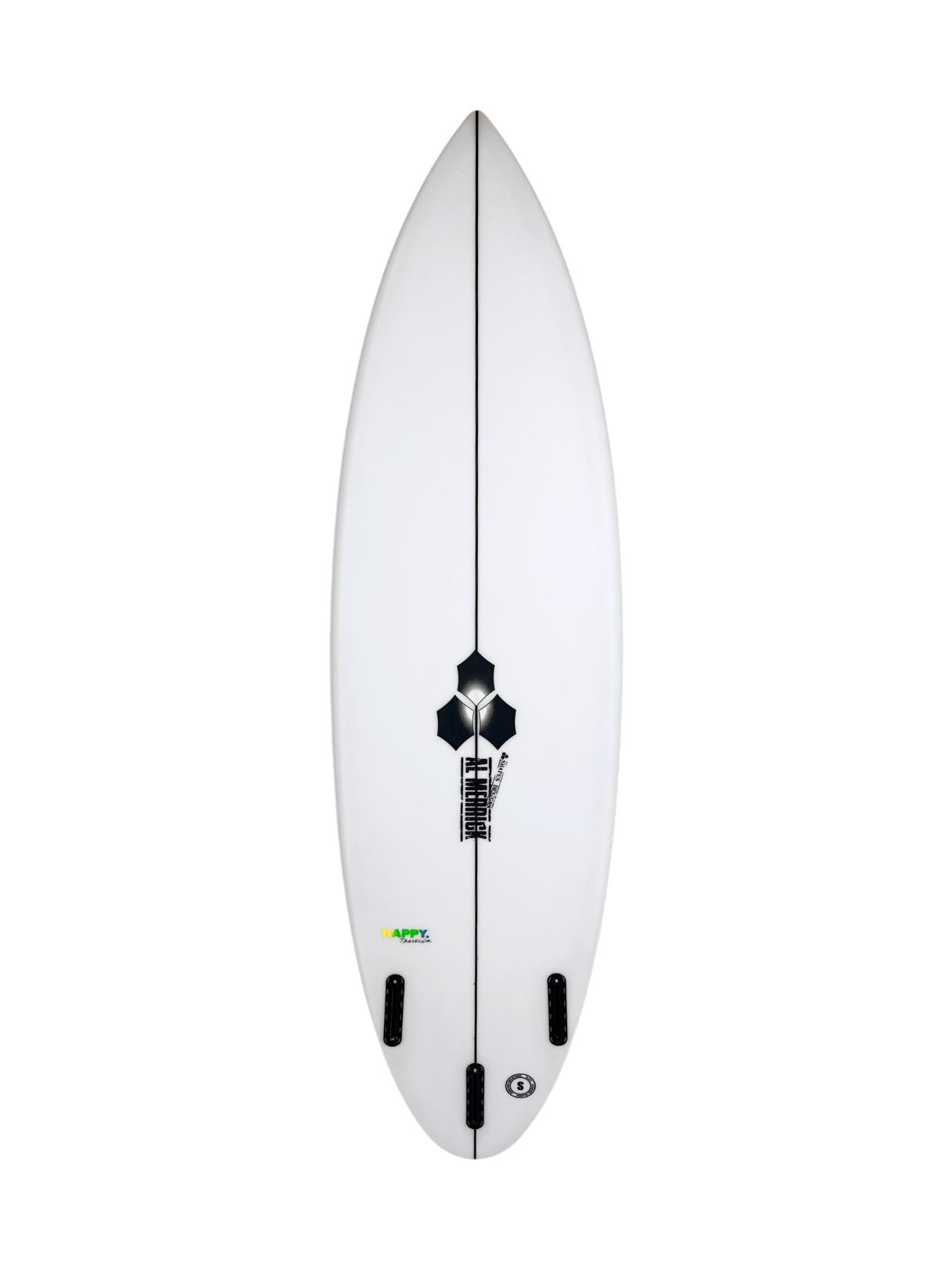 Happy Traveler - Standard Dims 6'8" x 20" X 2 3/4" - 38.80L, Round Pin, 3x Futures Fin Boxes, PU - ID:1154237