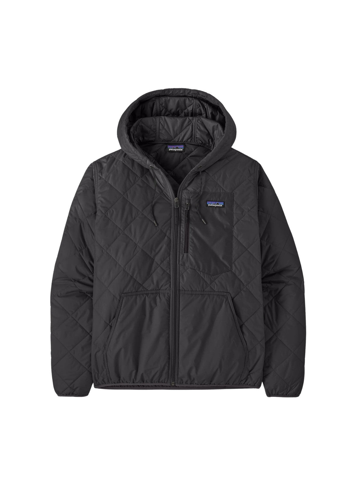 M's Diamond Quilted Bomber Hoody