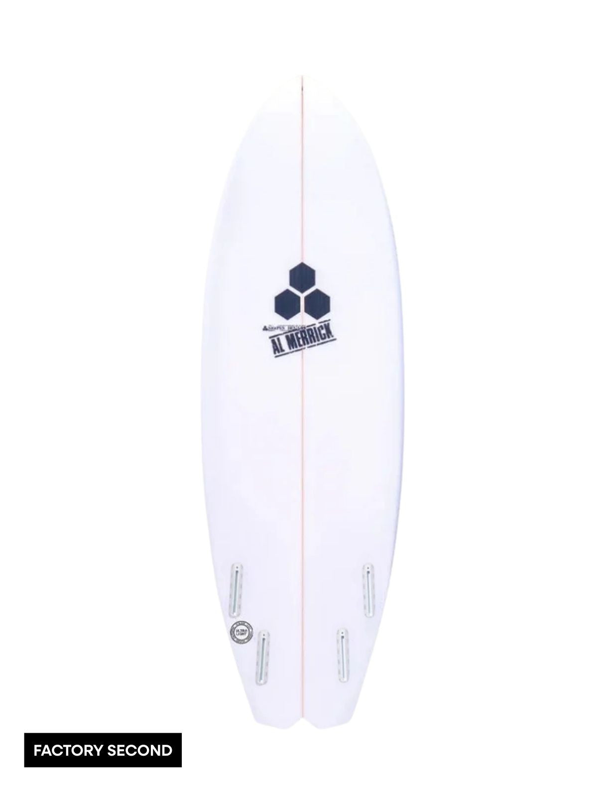 Bobby Quad 5'8" x 20 1/8" X 2 5/8", 4x Futures Fin Boxes - ID:713667