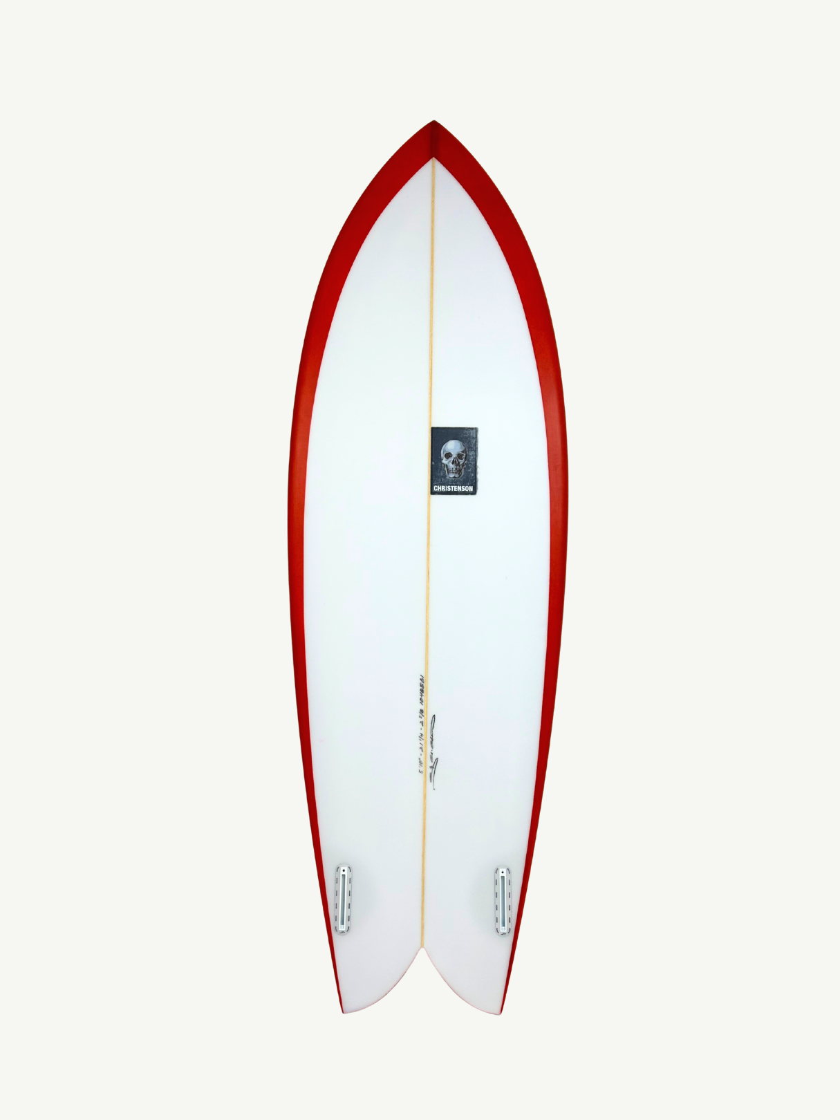 Fish 5'10" x 21 1/4" X 2 5/8" - 38.27L, Fish, 2x Futures Fin Boxes, PU - ID:1048861