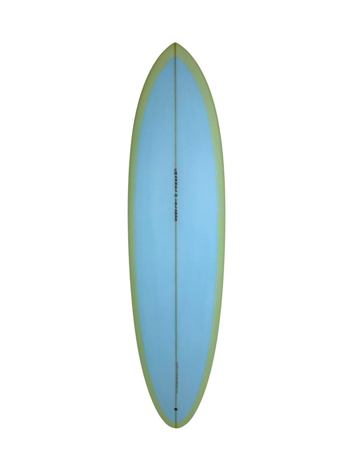 CI Mid - Tinted 7'0" x 21 1/8" X 2 3/4" - 44.90L, Round, 3x Single + 2 Boxes FCS 2 Fin Boxes, PU - ID:1099842