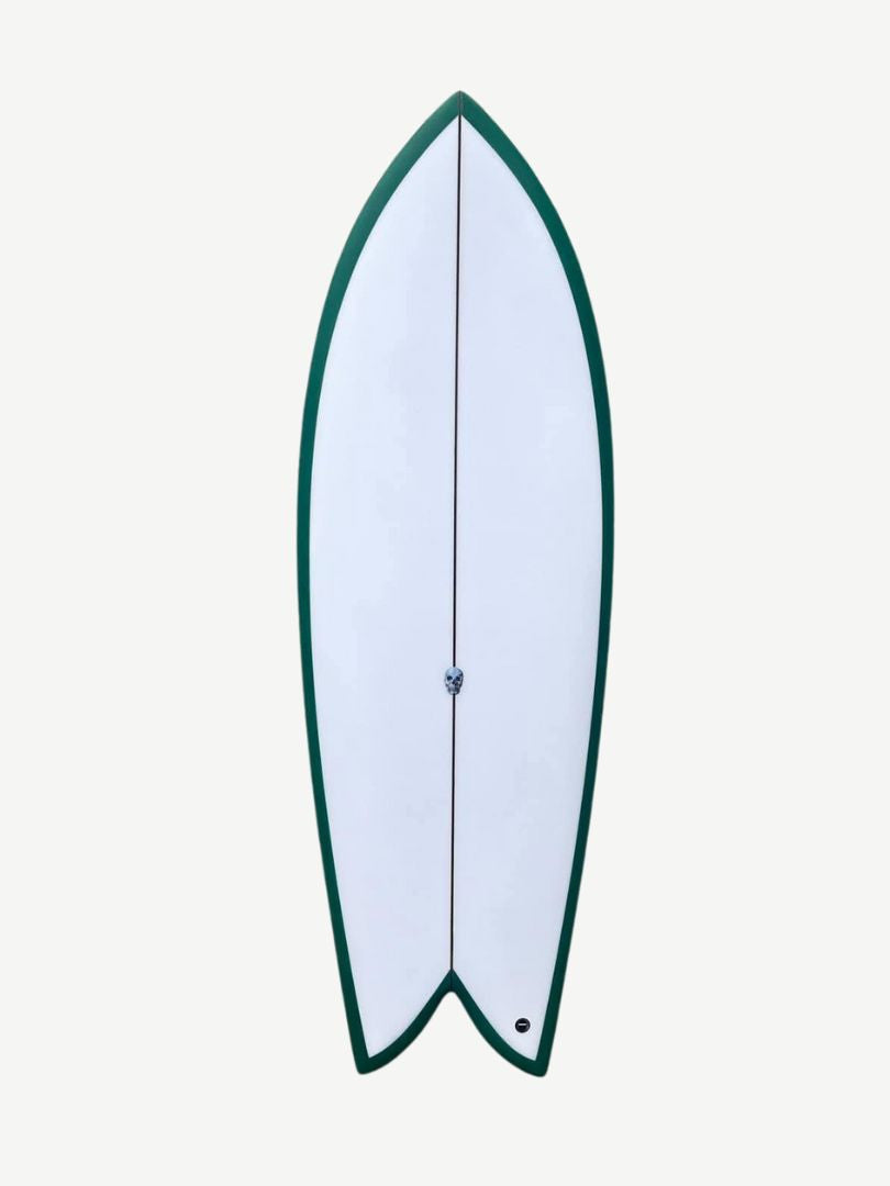 Fish 5'2" x 20 1/2" X 2 5/16" - 28.39L, Fish, 2x Futures Fin Boxes, PU - ID:928940