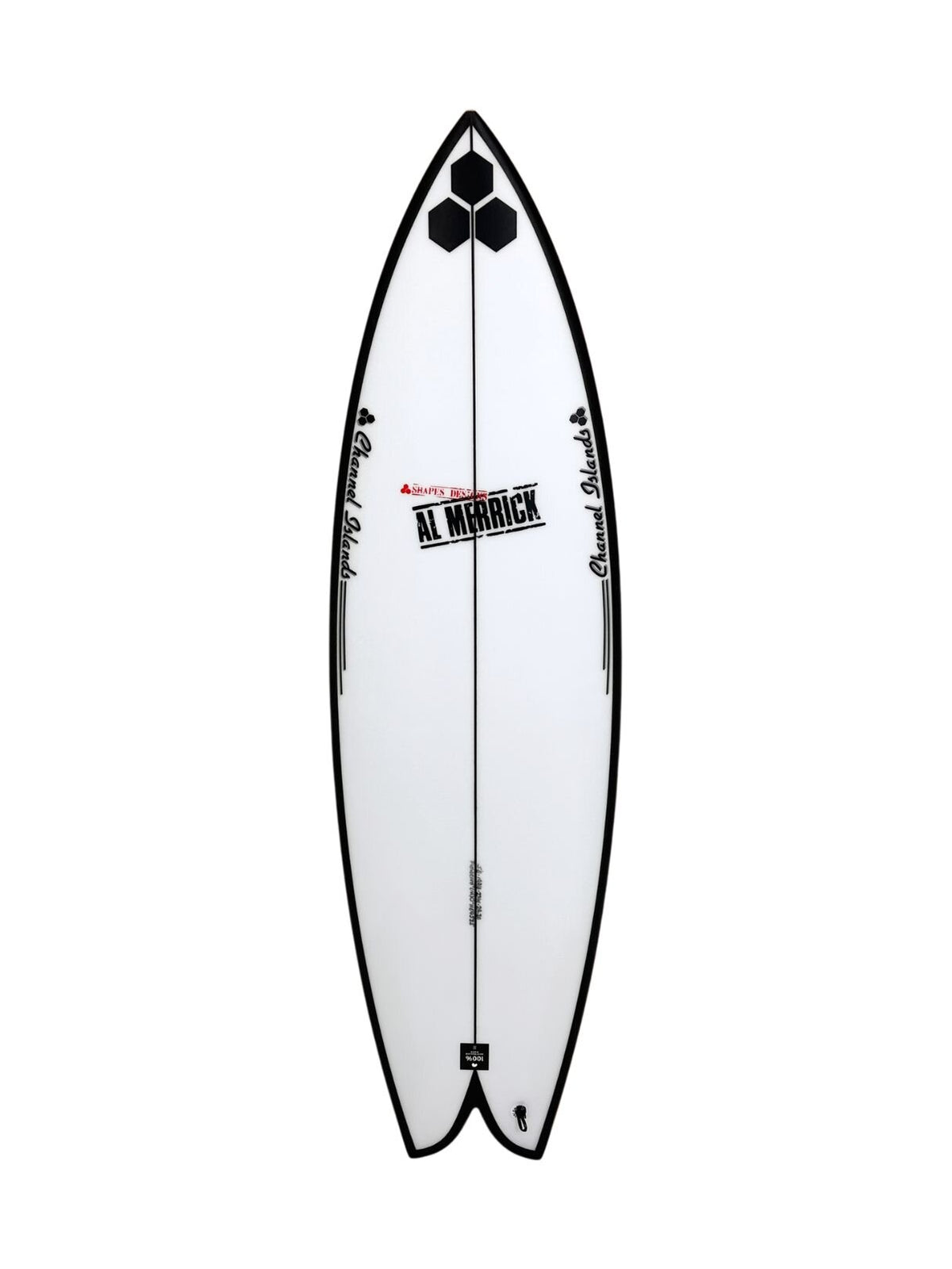 Fishbeard 5'8" x 19 3/8" X 2 7/16" - 29.20L, Fish, 2x FCS 2 Fin Boxes, PU - ID:1164525