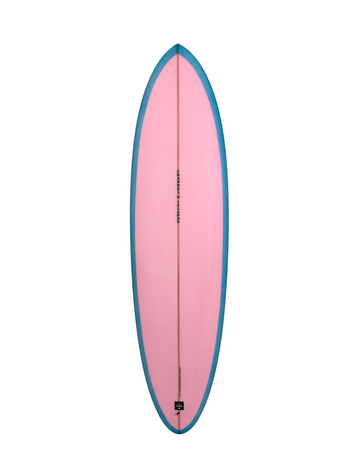 CI Mid - Tinted 6'8" x 20 3/4" X 2 5/8" - 40.20L, Round, 3x Single + 2 Boxes FCS 2 Fin Boxes, PU - ID:1122463