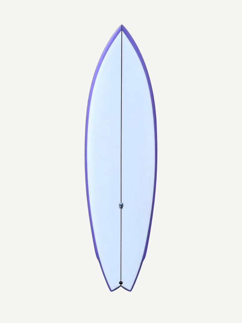 Lane Splitter Swallow 6'0" x 20 1/4" X 2 3/4" - 36.16L, Swallow, 2x FCS 2 Fin Boxes, PU - ID:935679