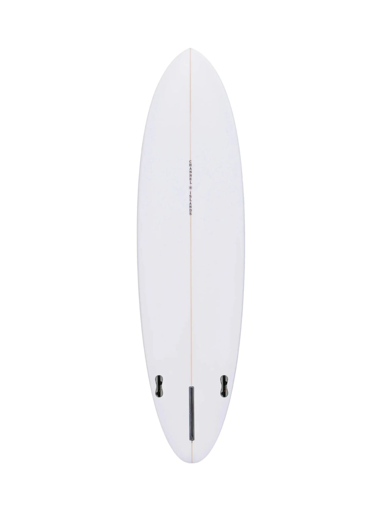 CI Mid - Clear 7'6" x 21 3/4" X 2 7/8" - 51.80L, 3x Single + 2 Boxes FCS 2 Fin Boxes, PU - ID:1157473