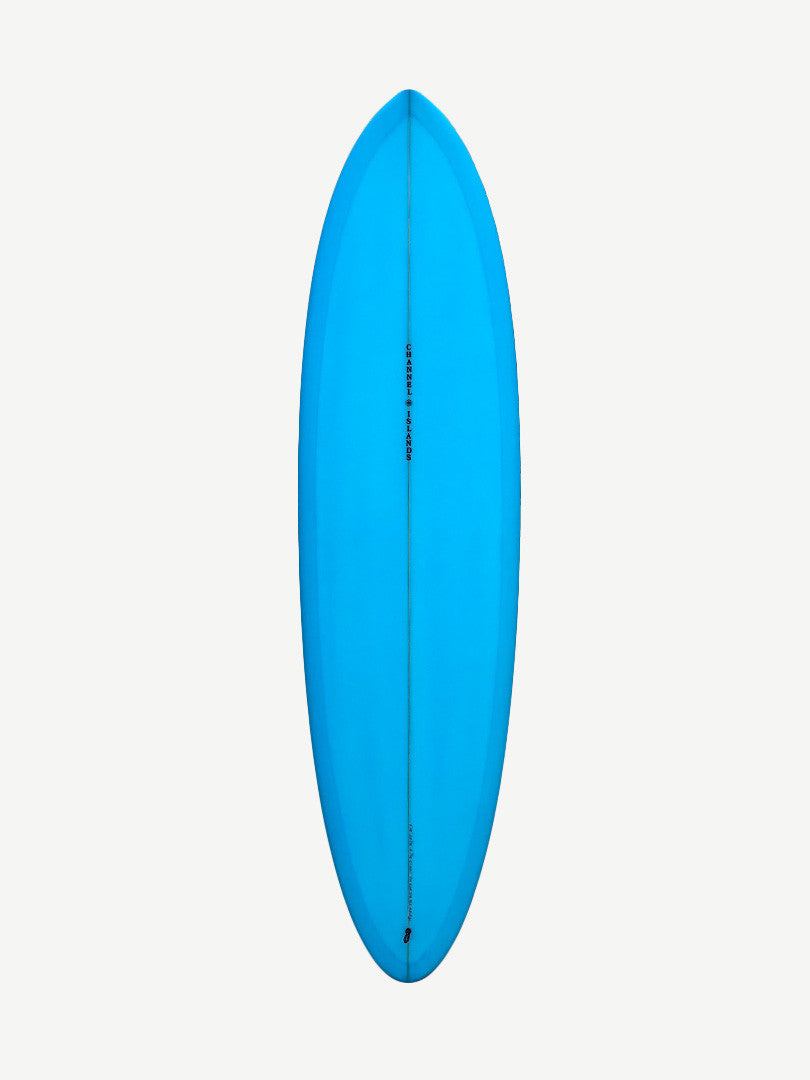 CI Mid - Tinted 6'6" x 20 1/2" X 2 9/16" - 37.80L, Round, 3x Single + 2 Boxes FCS 2 Fin Boxes, PU - ID:981061