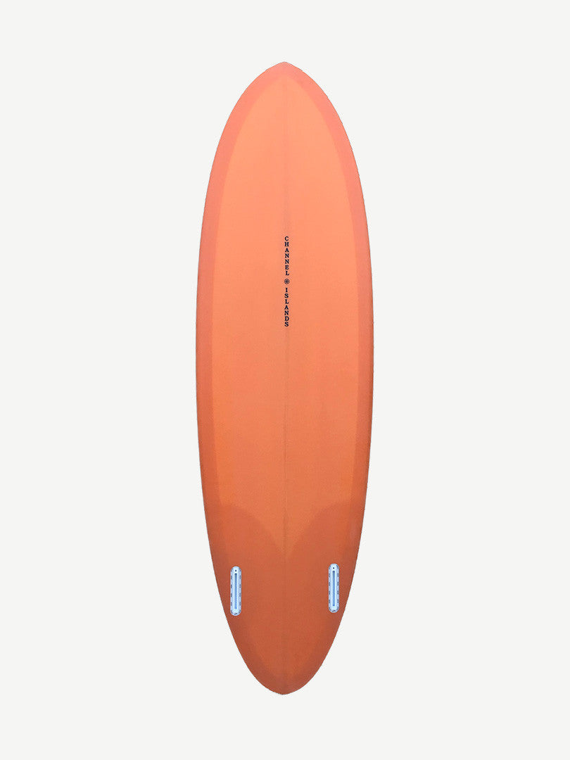 CI Mid Twin - Tinted 6'3" x 20 3/4" X 2 5/8" - 0.00L, Round, 2x Futures Fin Boxes, PU - ID:587811