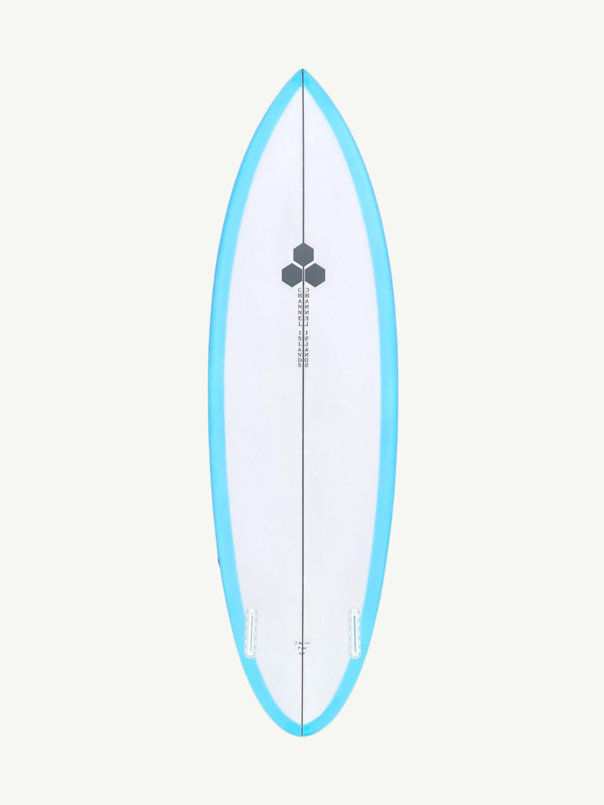 Twin Pin - Tinted 6'5" x 20 3/4" X 2 7/8" - 41.70L, Round Pin, 2x Futures Fin Boxes, PU - ID:1091669