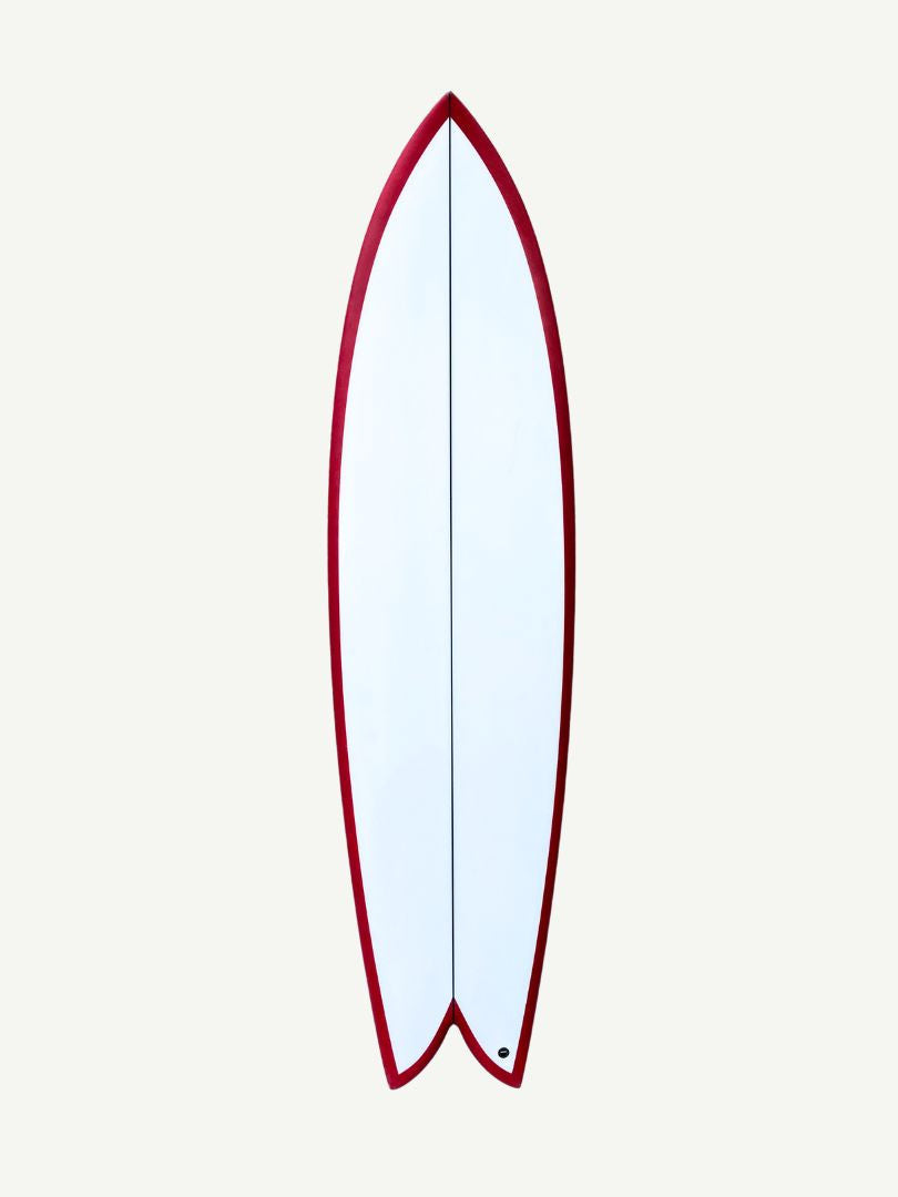 Long Phish II 6'8" x 20 7/8" X 2 11/16" - 0.00L, Swallow, 2x Futures Fin Boxes, PU - ID:943457