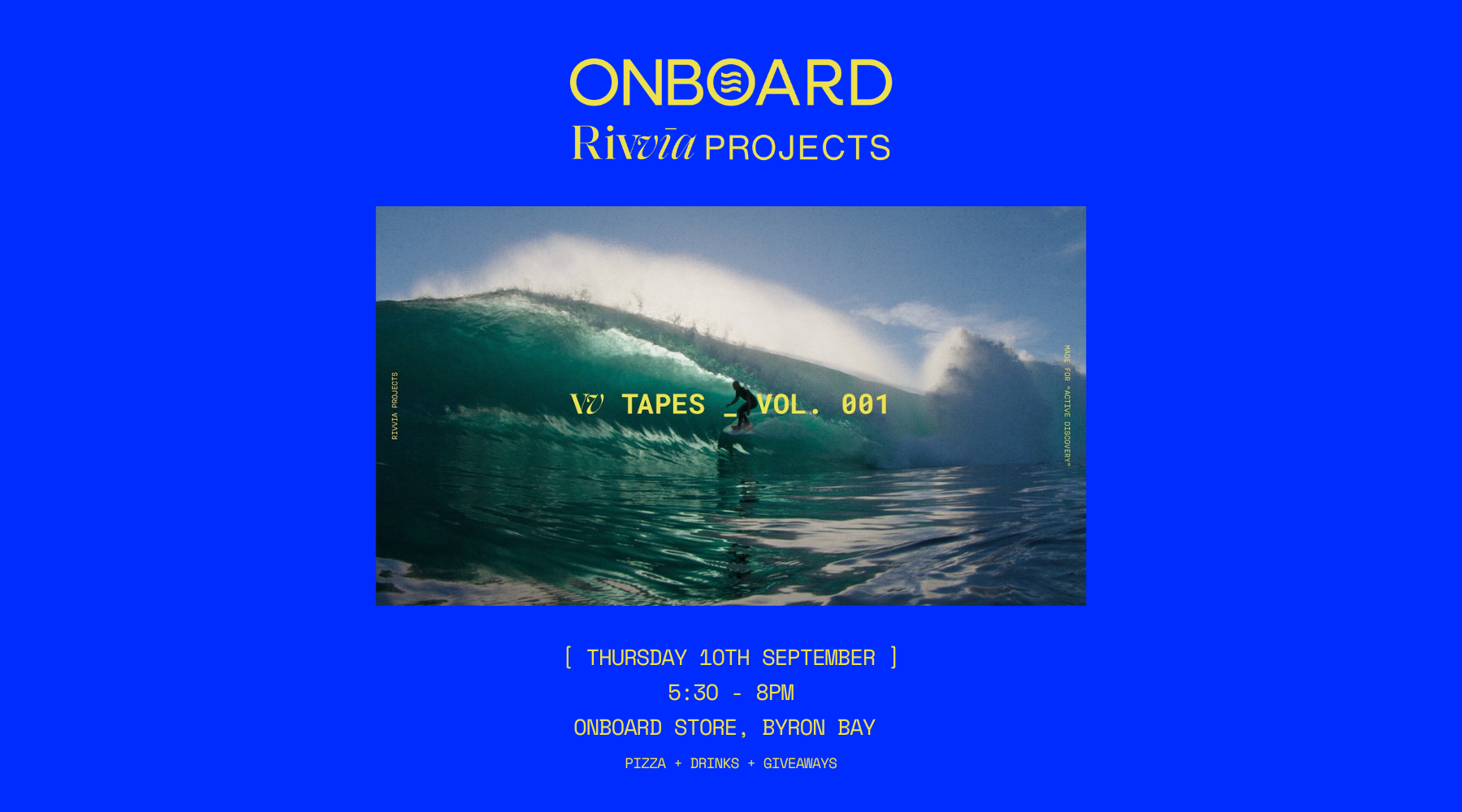 VV TAPES VOL. 002 - FILM PREMIERE