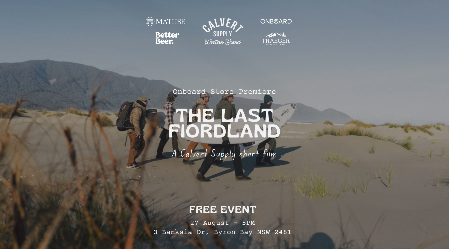 The Last Fiordland - Film Premiere at Onboard