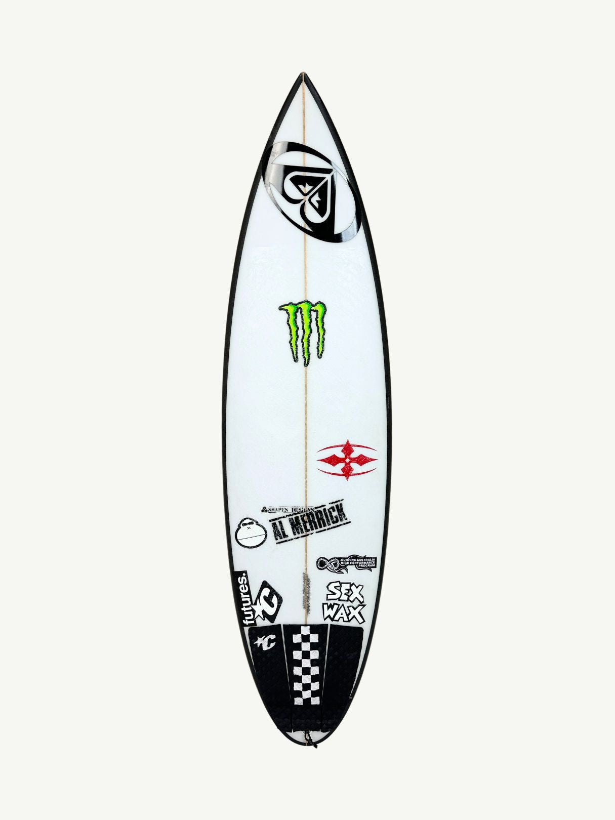 CI 2.Pro - Round Tail 5'6"1/2 x 17 1/2" X  2 1/16", Round, 3x  Futures Fin Boxes, PU [Good] - ID:1006334