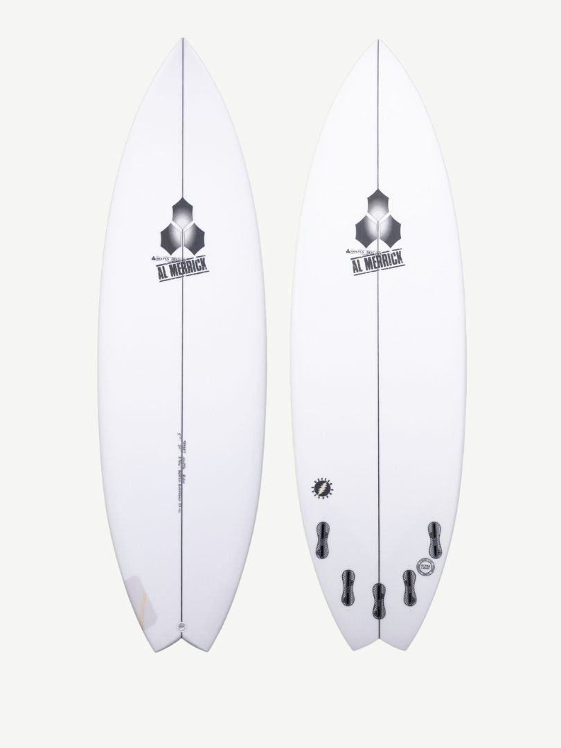 Better Everyday 5'5" x 18 1/2" X  2 3/16" - 23.60L, Swallow, 5x  FCS 2 Fin Boxes, PU - ID:958228