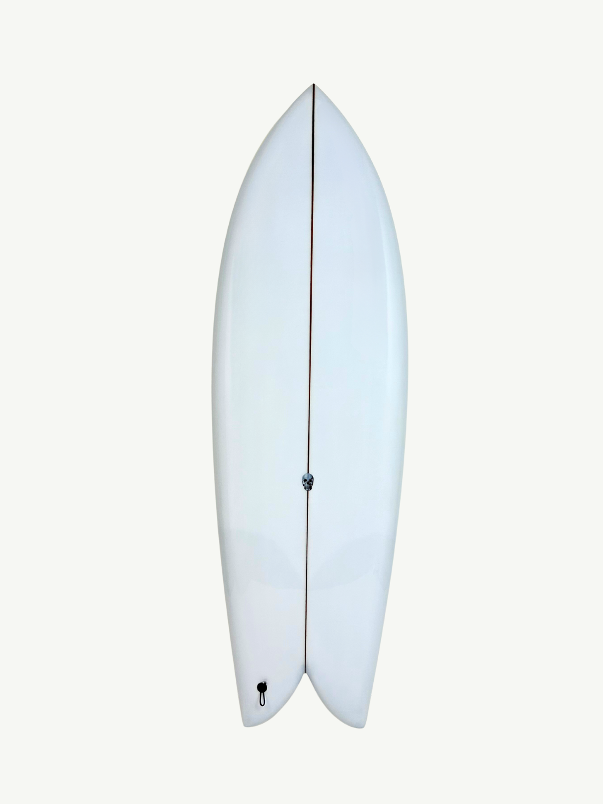 Fish 5'8" x 21" X  2 1/2" - 35.04L, Fish, 2x  Keel Fin Boxes, PU - ID:1049468