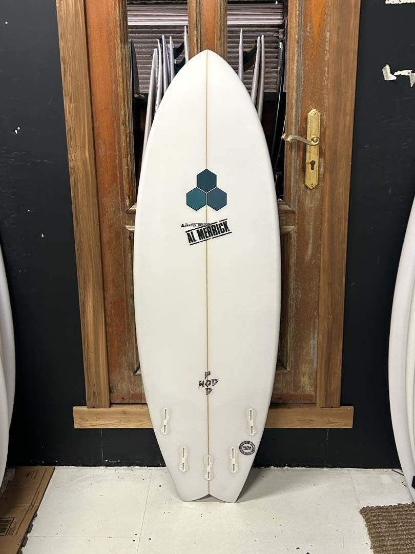 Pod Mod 5'4" x 20 1/8" X  2 3/8" - 28.50L, Swallow, 5x  FCS 2 Fin Boxes, PU - ID:289724