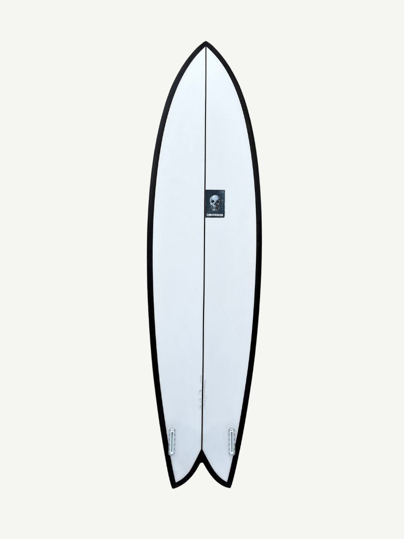Long Phish II 7'2" x 21 1/4" X  2 7/8" - 0.00L, Swallow, 2x  Futures Fin Boxes, PU - ID:943458