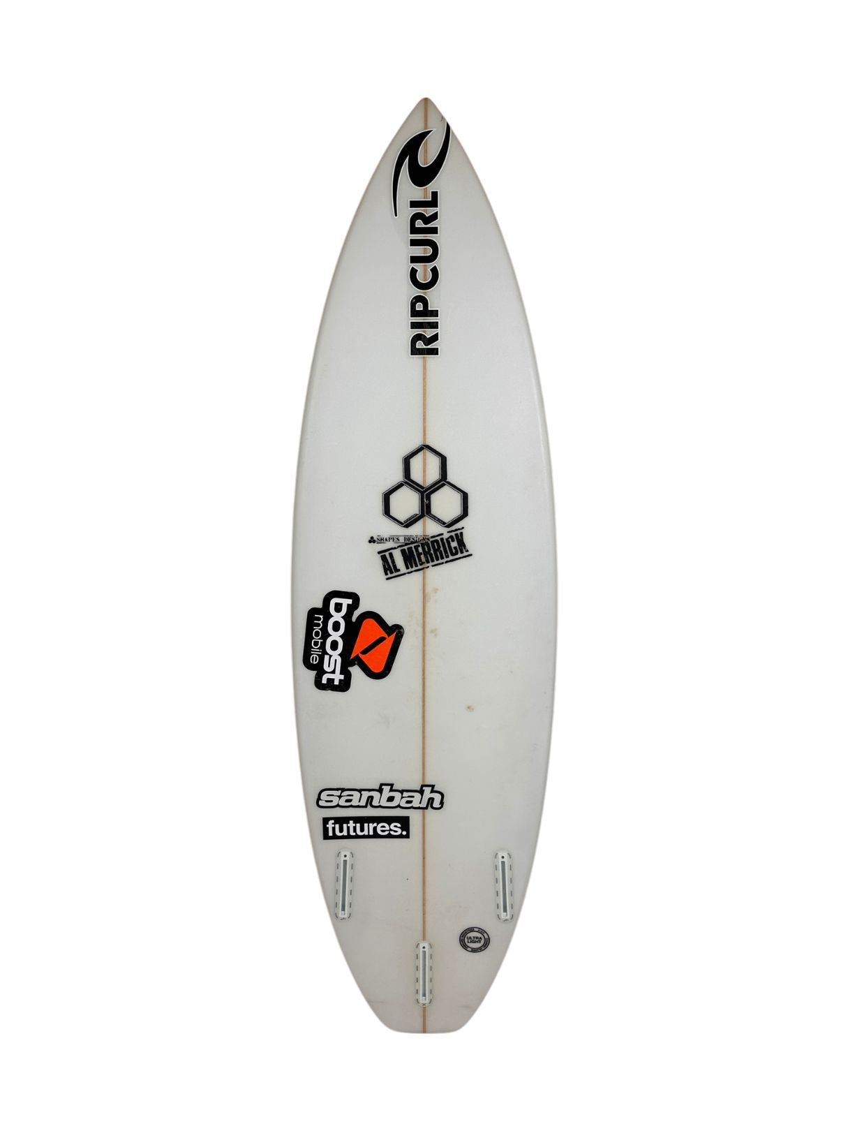 Mikey February Shorty 5'6" x 17 3/4" X  2 1/8", Round Square, 3x  Futures Fin Boxes, PU [Good] - ID:1019191