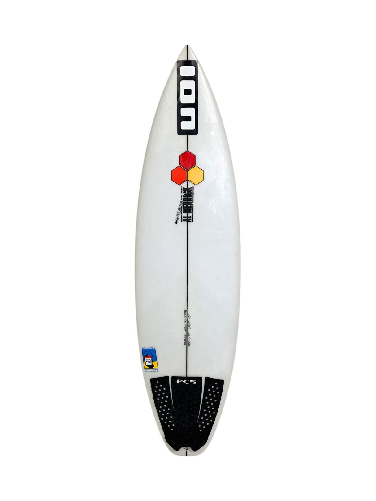 Fever 5'8" x 18 3/8" X  2 1/4", 3x   Fin Boxes [Good] - ID:1132657