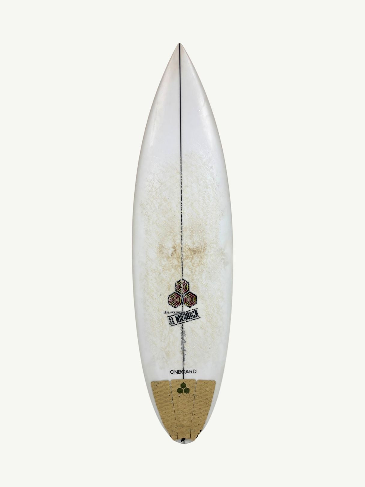 CI 2.Pro - Round Tail 5'10"1/2 x 18 7/8" X  2 3/8", Round, 3x  Futures Fin Boxes, PU [Good] - ID:983478
