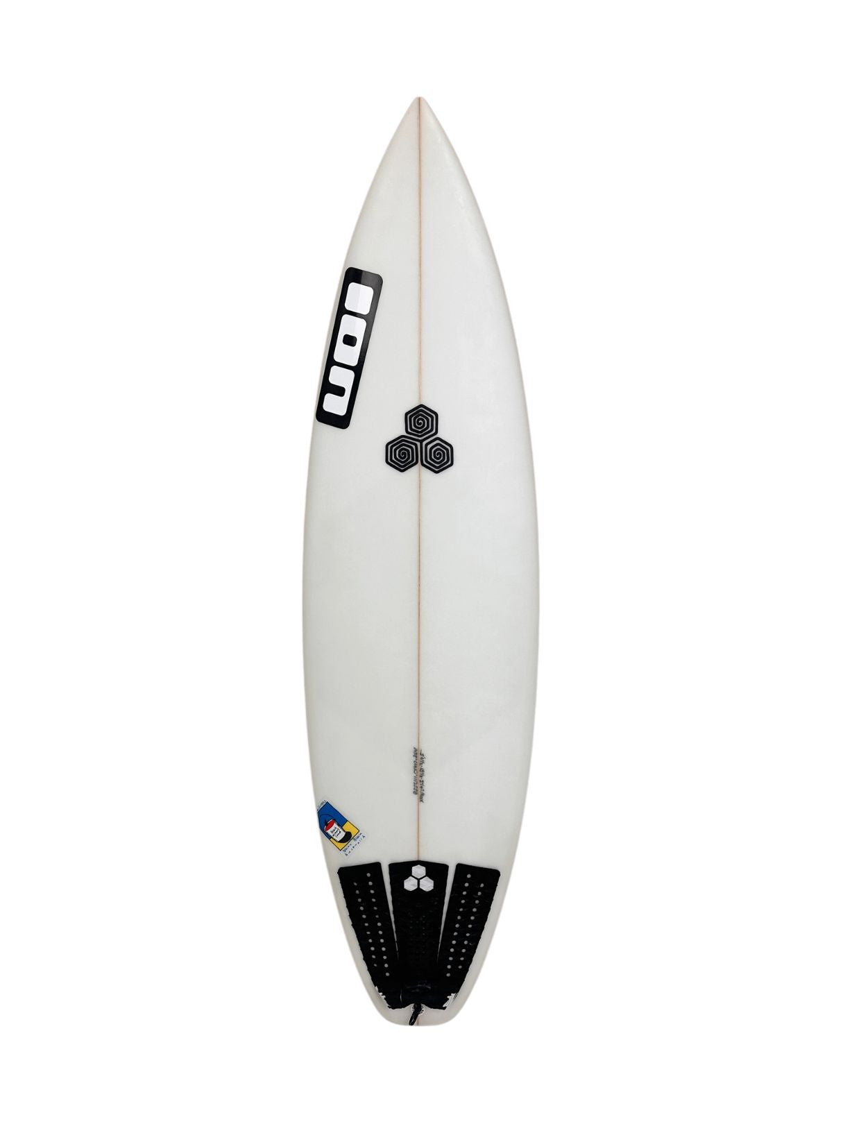 Mikey February Shorty 5'9"1/2 x 18 1/2" X  2 1/4", 3x   Fin Boxes [Good] - ID:1152354