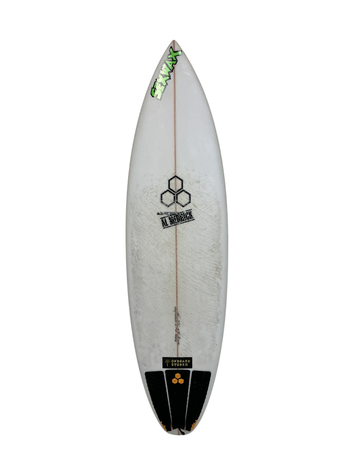 Happy Traveler - Standard Dims 6'0" x 19 5/8" X  2 5/8", Squash, 3x  Futures Fin Boxes, PU [Semi New] - ID:758893