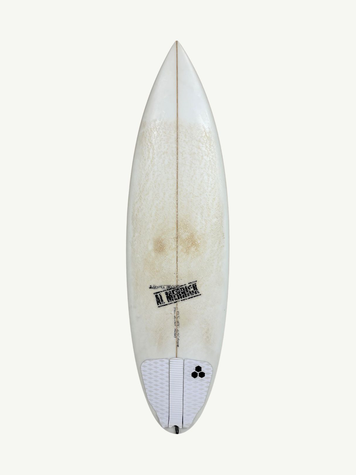 PROTOTYPE 5'7"1/2 x 18 3/8" X  2 5/16", Round, 3x  Futures Fin Boxes, PU [Good] - ID:1023463