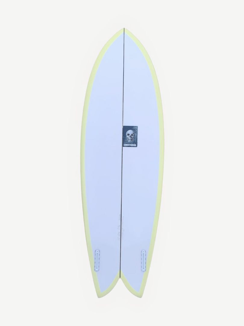 Acid Phish 5'7" x 20 3/8" X  2 7/16" - 0.00L, Fish, 2x  Futures Fin Boxes, PU - ID:946384