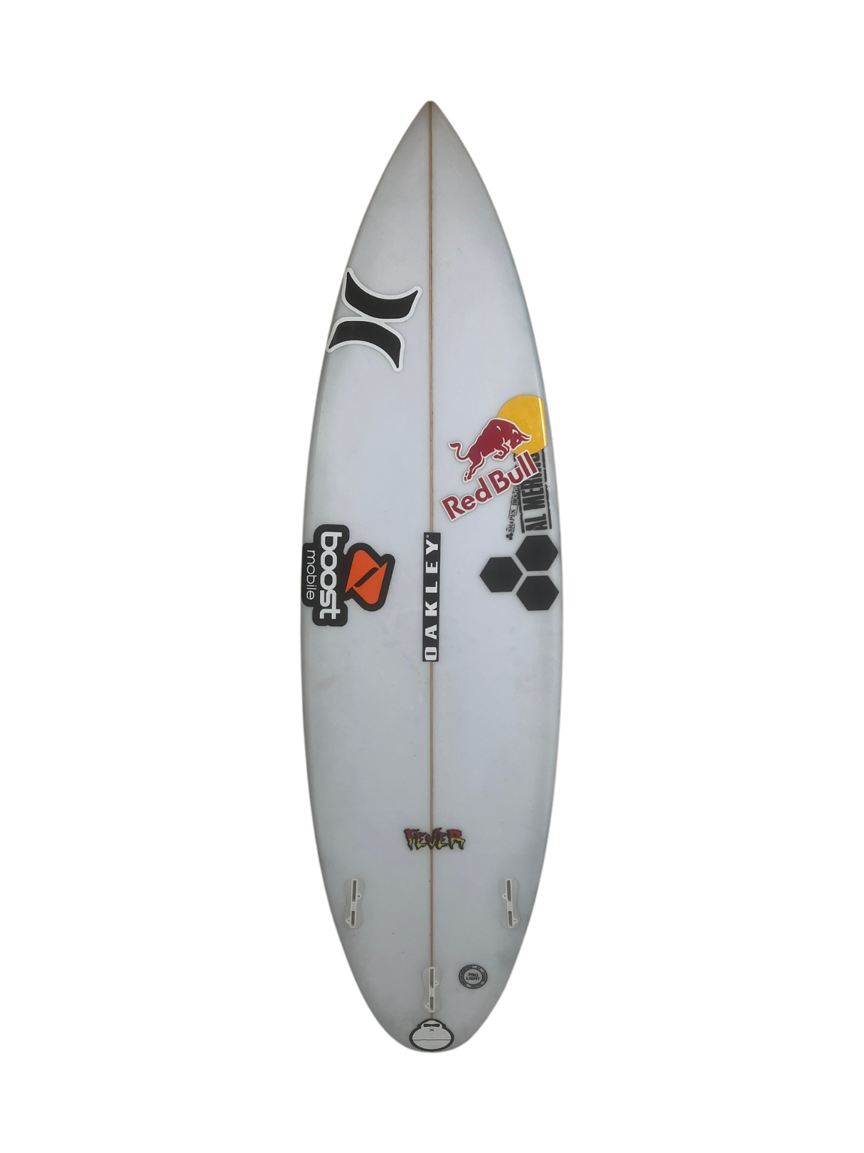 Fever Round Tail 5'9" x 18 5/8" X  2 7/16", Round, 3x  FCS 2 Fin Boxes, PU [Good] - ID:963412