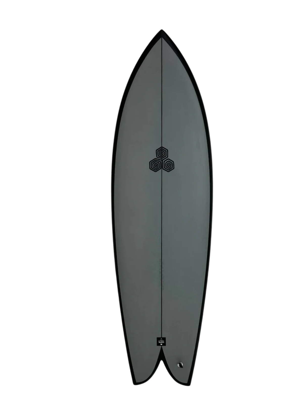 Febs Fish 5'11" x 21 1/8" X  2 5/8" - 39.10L, Fish, 2x  Futures Fin Boxes, PU - ID:1154231