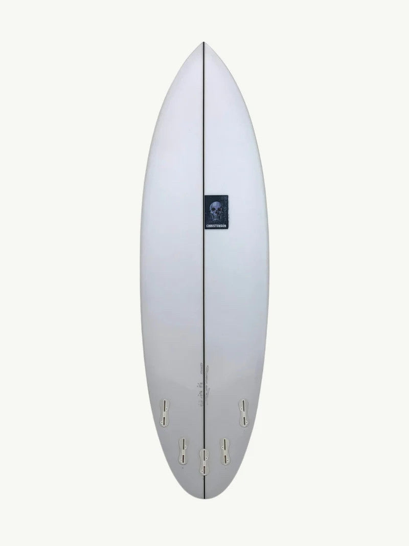 Cafe Racer 5'6" x 19 1/4" X  2 3/8" - 27.15L, Round, 5x  FCS 2 Fin Boxes, PU - ID:1043116
