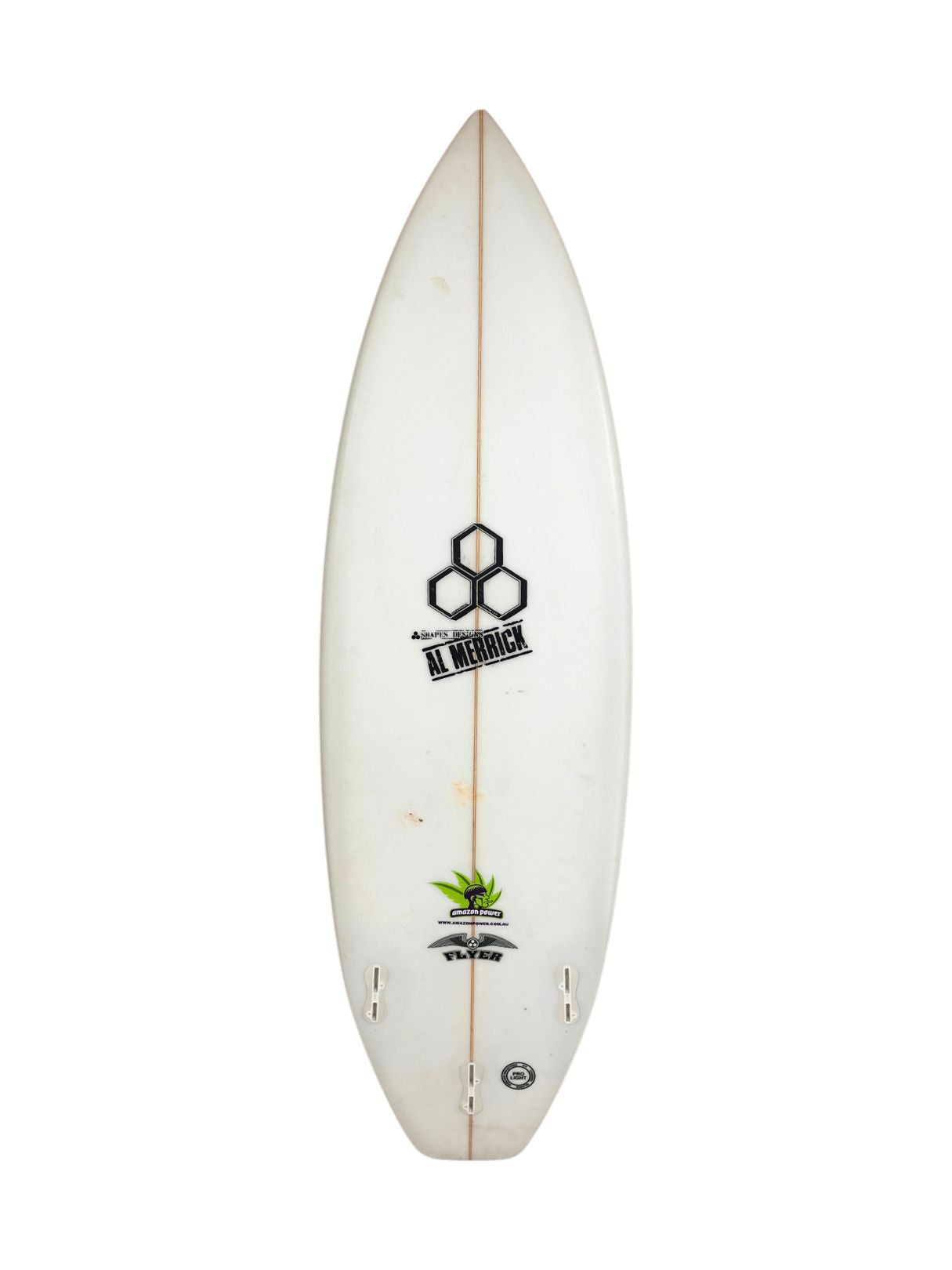 OG Flyer 5'4" x 18 1/8" X  2 3/16", 3x  FCS 2 Fin Boxes [Good] - ID:1112231