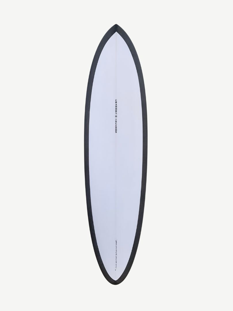 CI Mid - Tinted 6'8" x 20 3/4" X  2 5/8" - 40.20L, Round, 3x  Single + 2 Boxes FCS 2 Fin Boxes, PU - ID:538669