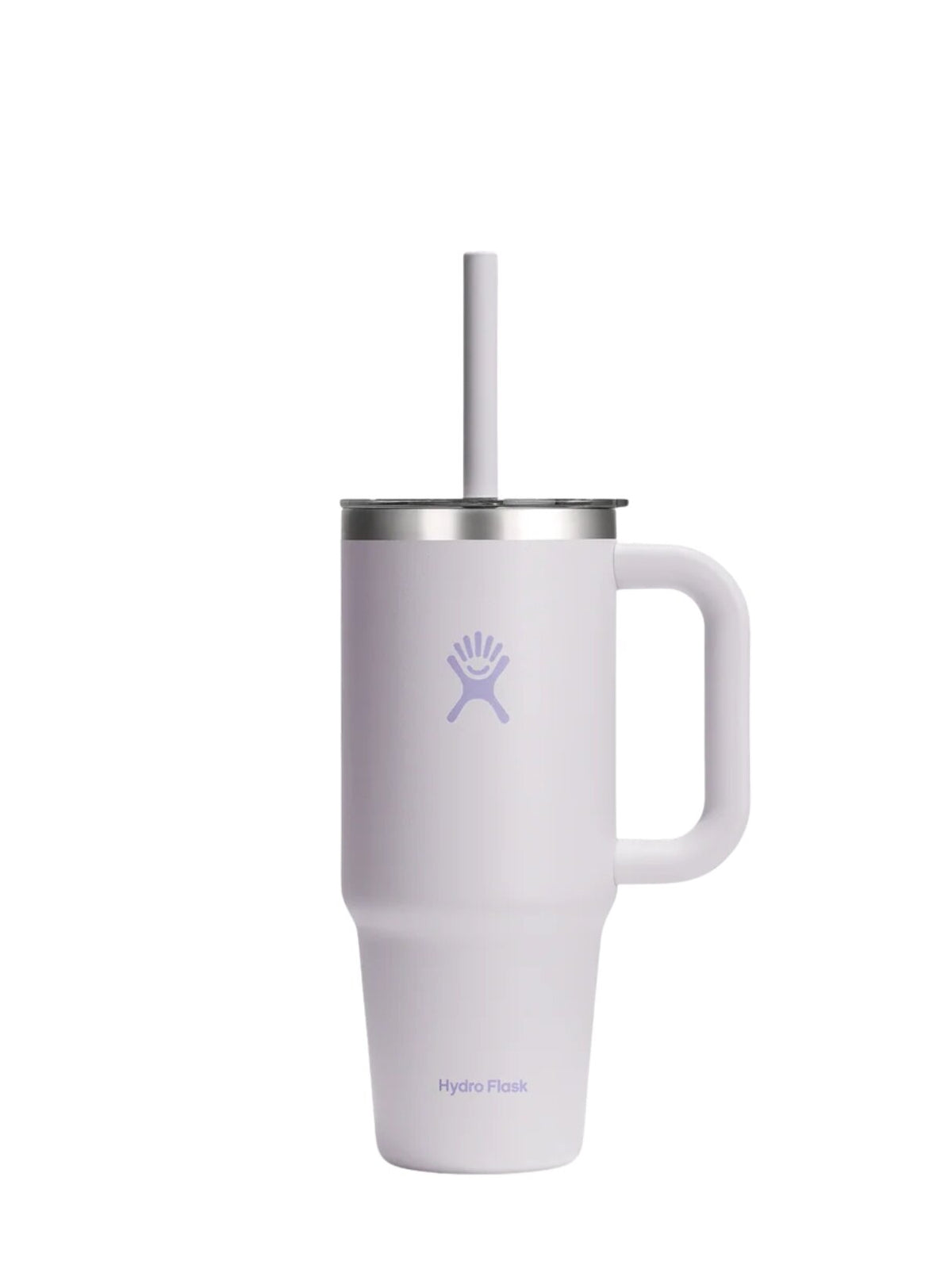 24 OZ Travel Tumbler Clear Lid