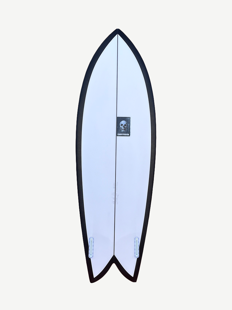 Fish 5'8" x 21" X  2 1/2" - 35.04L, Fish, 2x  Futures Fin Boxes, PU - ID:1011091