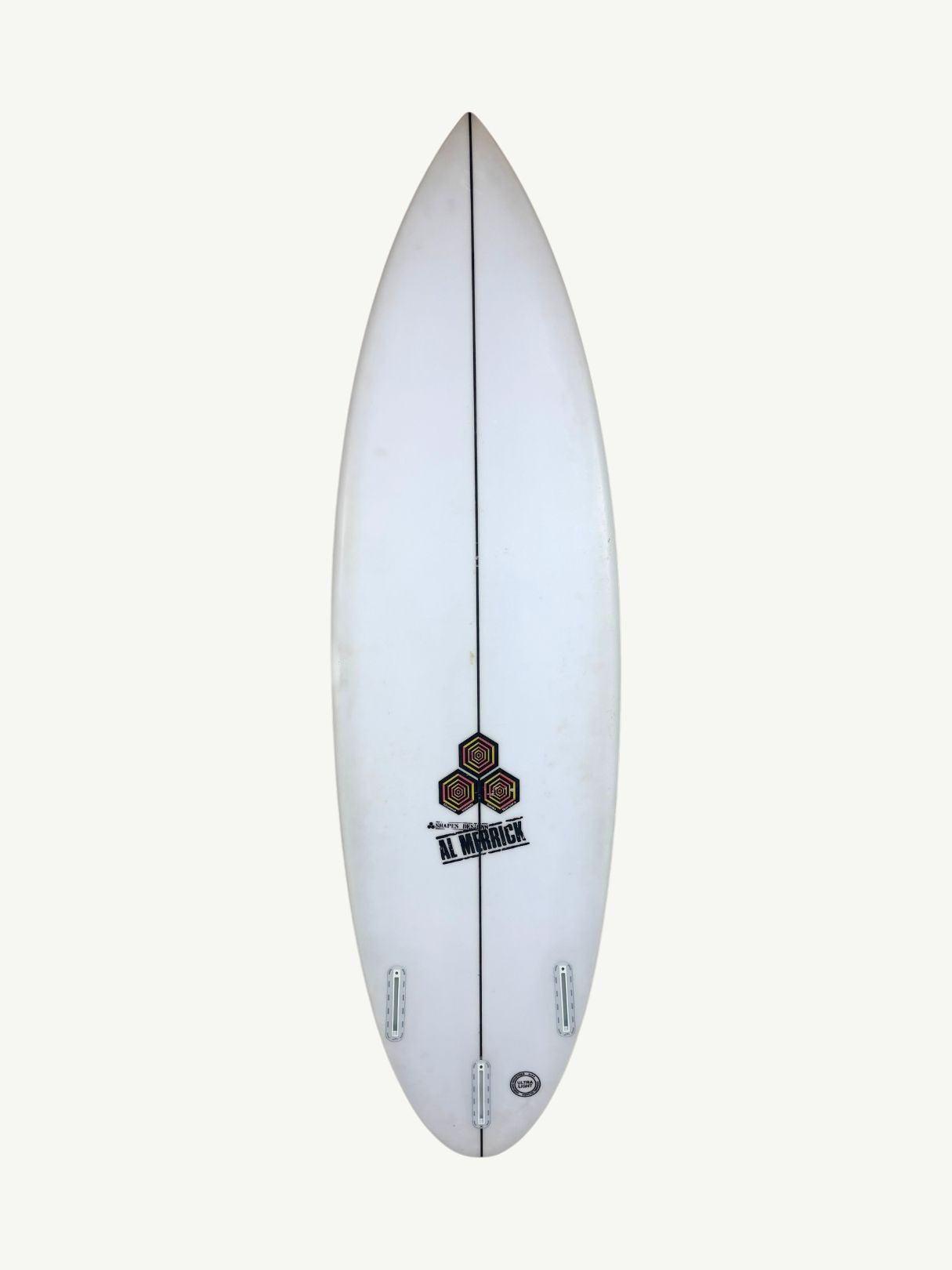 CI 2.Pro - Round Tail 5'10"1/2 x 18 7/8" X  2 3/8", Round, 3x  Futures Fin Boxes, PU [Good] - ID:983478
