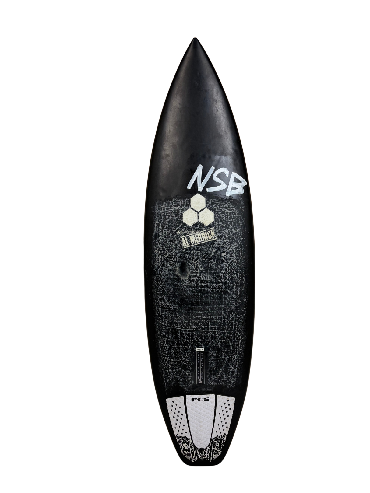 OG Flyer - ECT EPS 6'1" x 20" X  2 5/8" - 34.30L, Round Square, 3x  FCS 2 Fin Boxes, ECT - Epoxy - ID:1103499