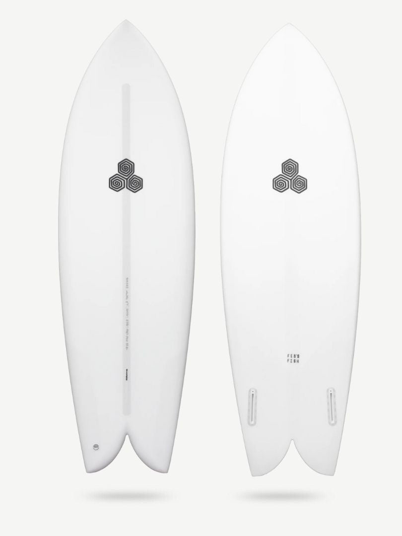 Febs Fish - Spine-Tek 5'5" x 20 1/8" X  2 5/16" - 30.10L, Fish, 2x  Futures Fin Boxes, Spine Tek EPS - Medium - ID:959447