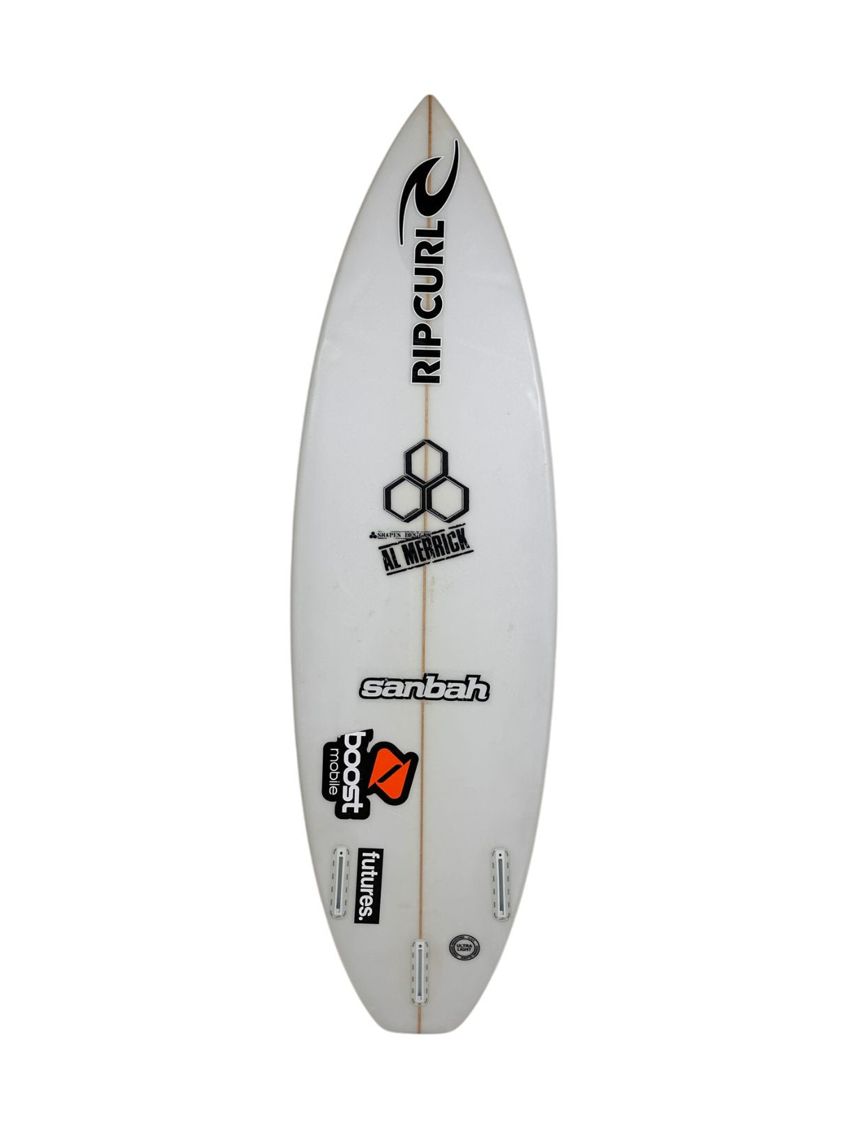 Mikey February Shorty 5'6" x 17 3/4" X  2 1/8", Round Square, 3x  Futures Fin Boxes, PU [Good] - ID:1019189