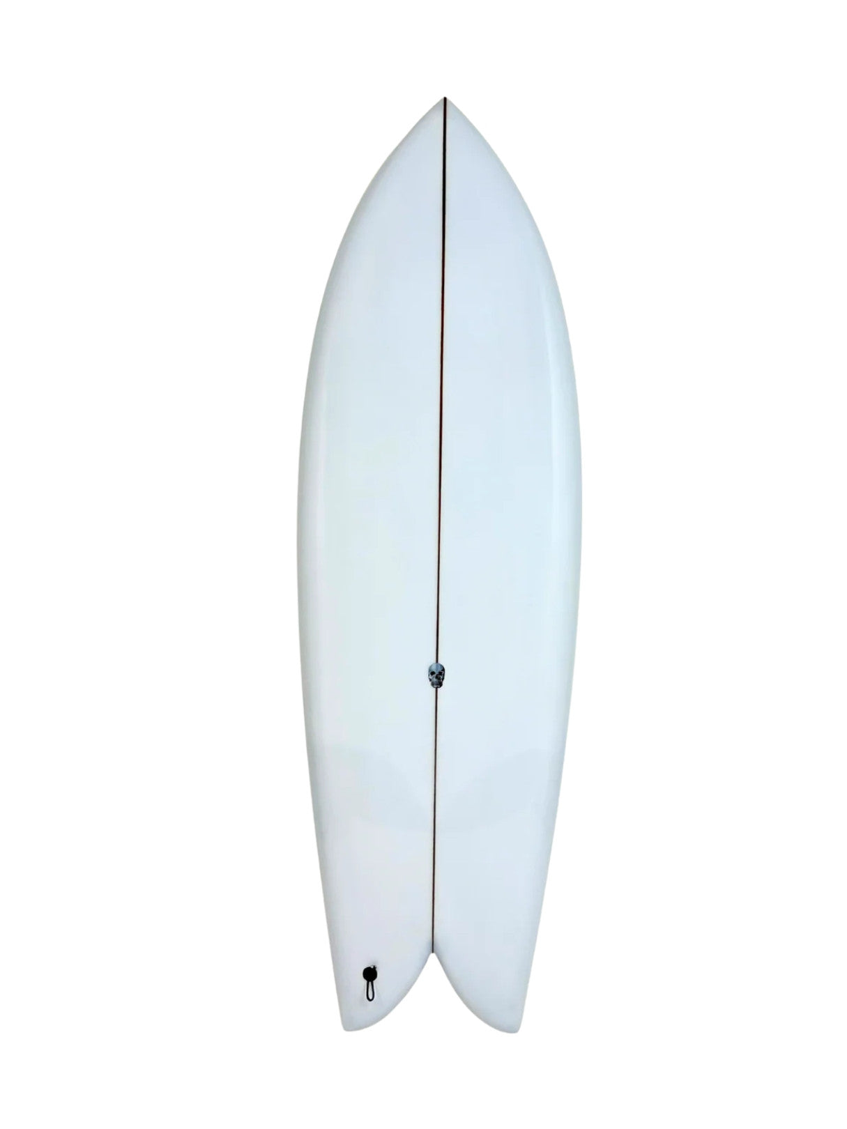 Fish 5'10" x 21 1/4" X  2 5/8" - 38.27L, Fish, 2x  Keel Fin Boxes, PU - ID:1049469
