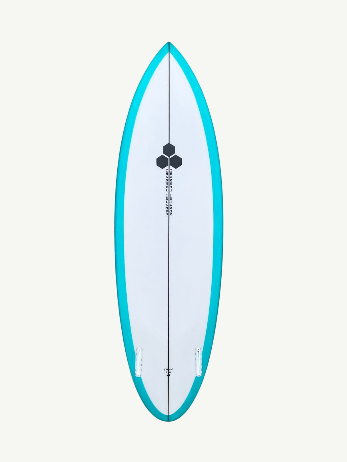 Twin Pin - Tinted 5'9" x 19 1/8" X  2 9/16" - 30.60L, Round Pin, 2x  Futures Fin Boxes, PU - ID:1031042