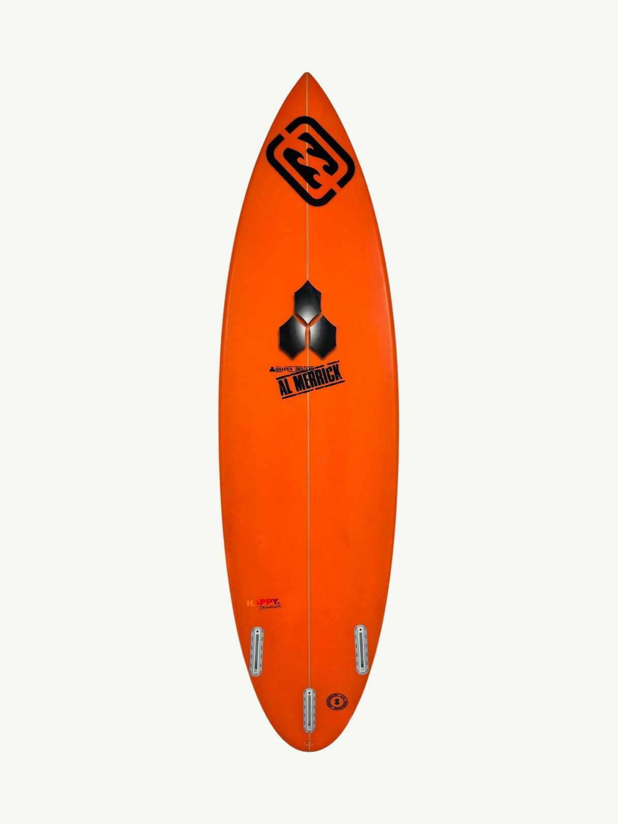 Happy Traveler - Minus Dims (PRO) 5'7" x 17" X  2 1/16", Round Pin, 3x  Futures Fin Boxes, PU [Good] - ID:908321