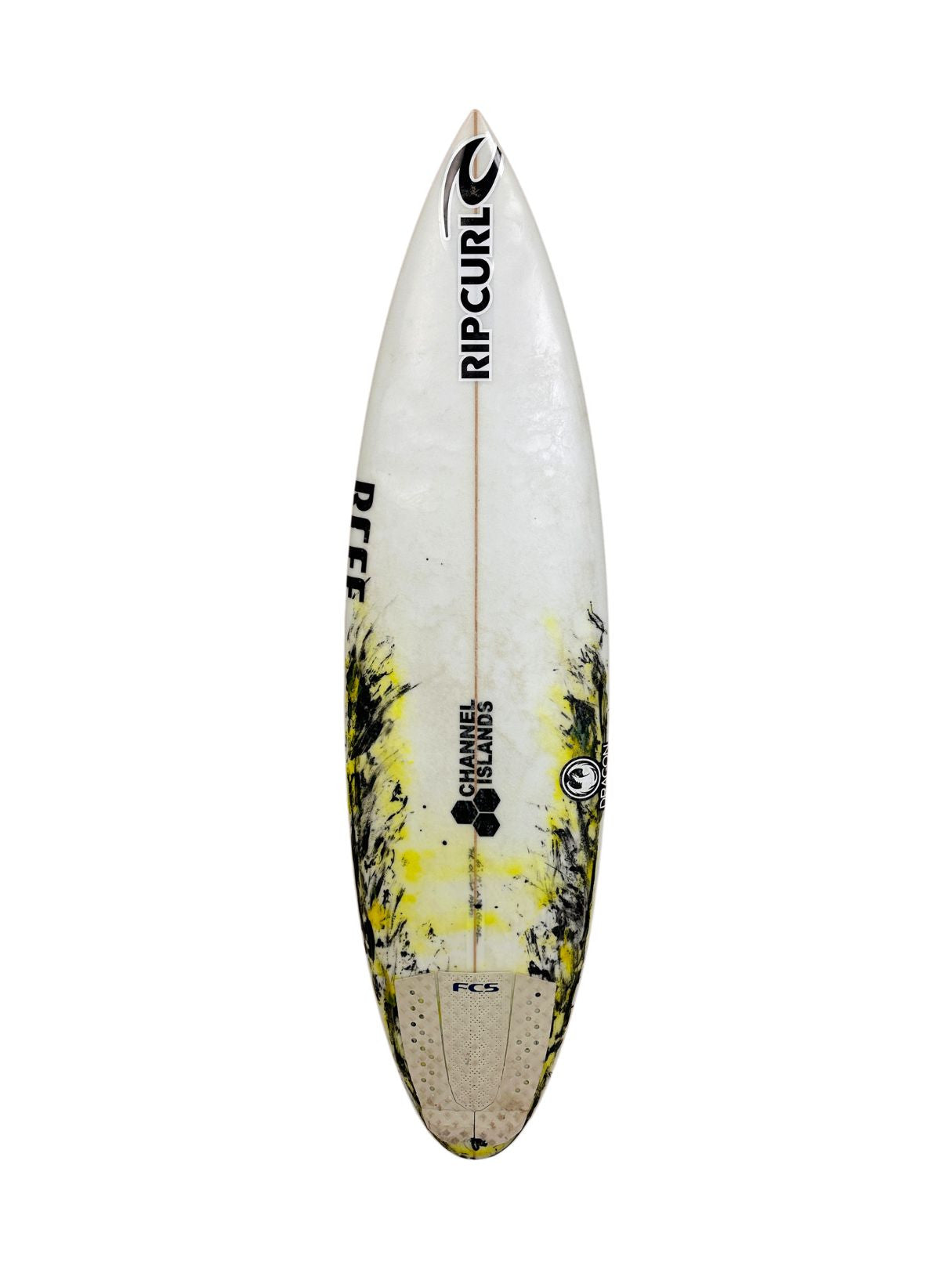 PROTOTYPE 6'0" x 19" X  2 7/16", Round, 3x  FCS 2 Fin Boxes, PU [Good] - ID:1034970